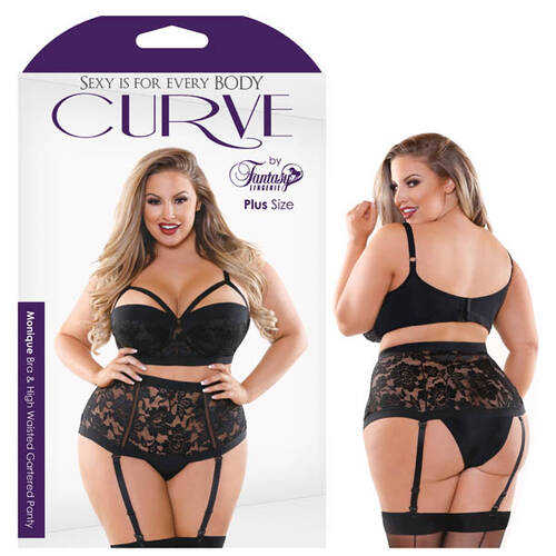 Curve Monique Bra/Panty 3X/4X