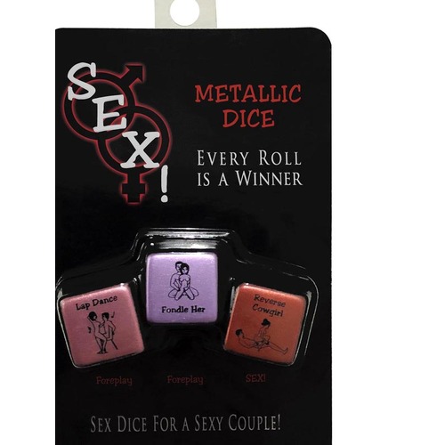 Metallic SEX Dice Game