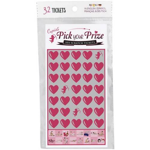 Cupids Pick Your Prize Scratch Ticket