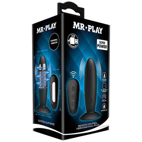 Vibrating Butt Plug + Remote