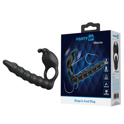 Party Up MARCUS Ring + Anal Stim 