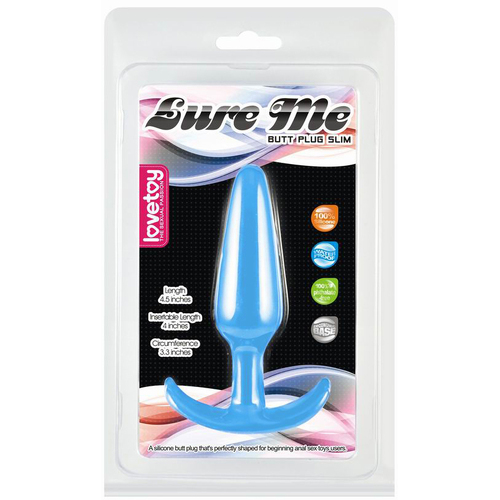 4" Lure Me Classic Anal Plug S