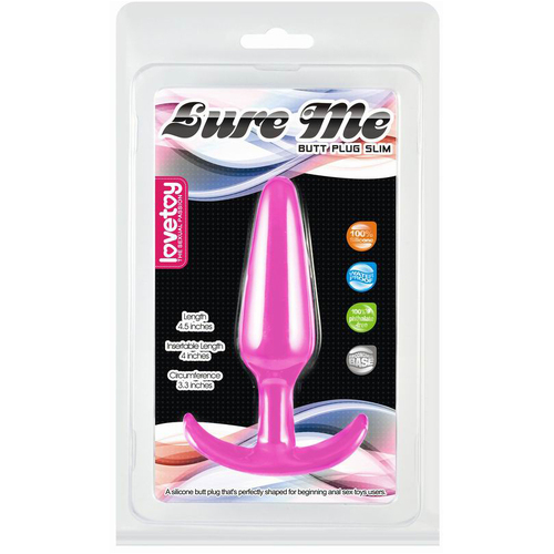 4" Lure Me Classic Anal Plug S