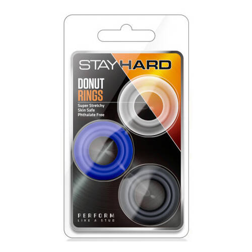 Donut Cock Rings x3