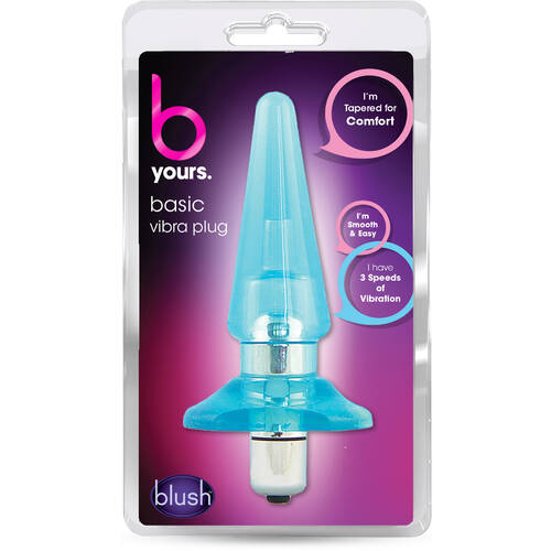 4.5" Basic Vibra Butt Plug
