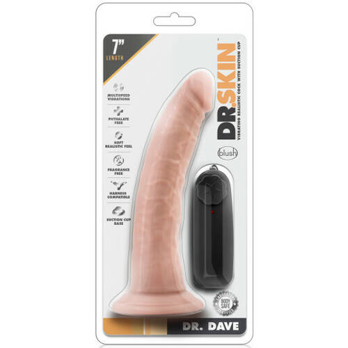 7" Dr. Dave Vibrating Cock
