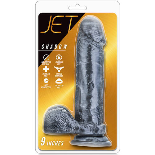 9.5" Carbon Cock + Balls