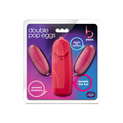 Double Pop Dual Vibrating Eggs