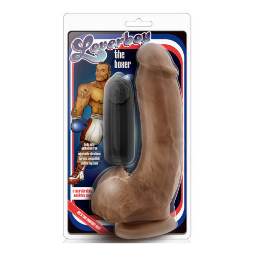 9" Boxer Vibrating Cock