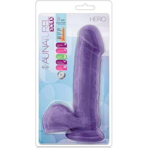 8" Hero Natural Cock