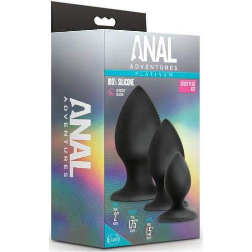 Silicone Stout Anal Trainer Set