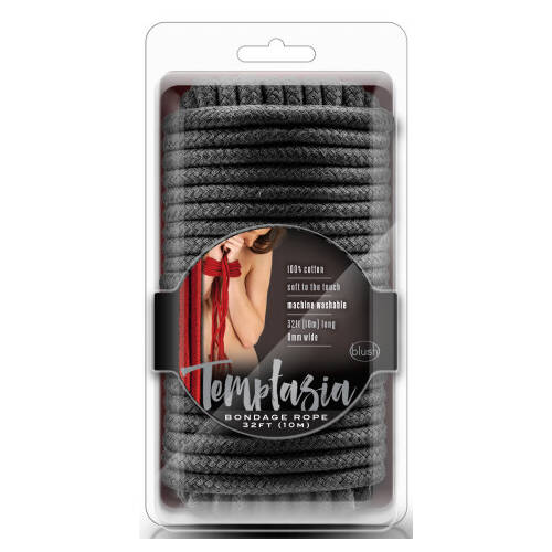 10m Black Bondage Rope