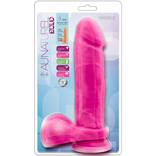 9" Massive Natural Cock
