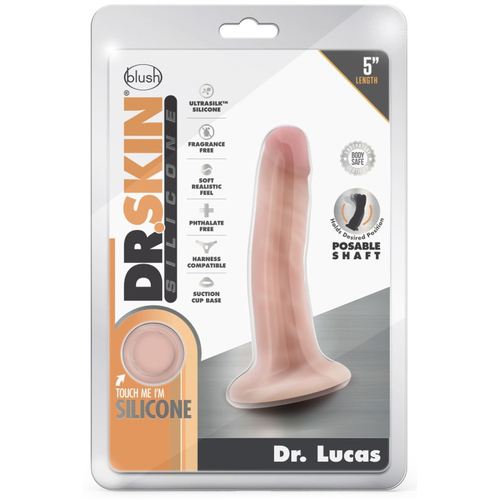 5" Dr. Lucas Silicone Cock
