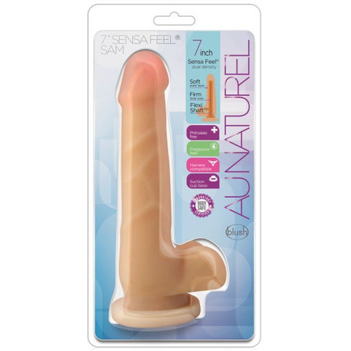 7" Sam Natural Cock