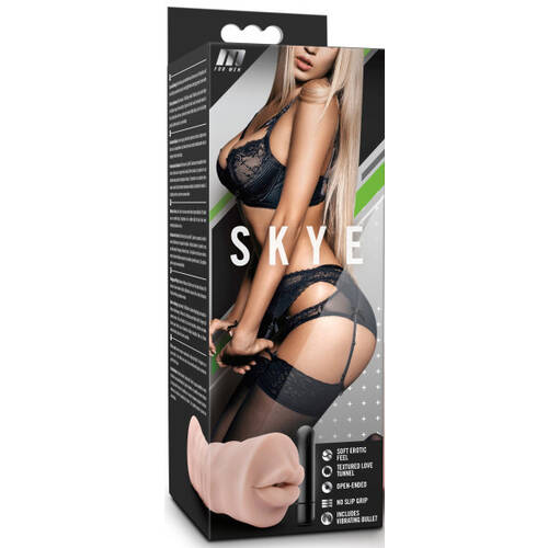 Skye Vibrating Mouth Stroker