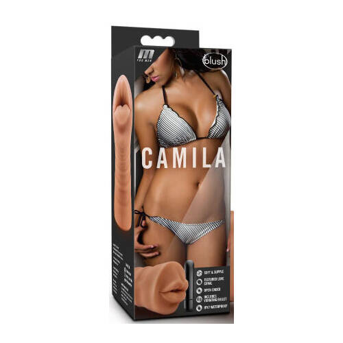 Camila Vibrating Mouth Stroker