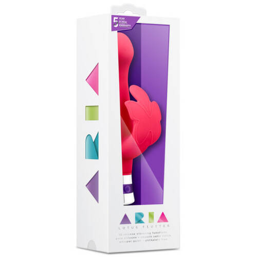 7" Lotus Flutter Rabbit Vibrator