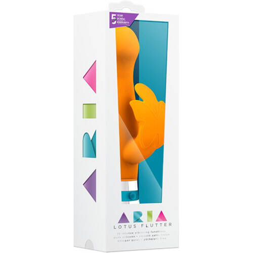 7" Lotus Flutter Rabbit Vibrator