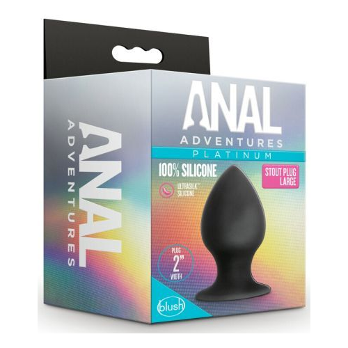 3" Large Silicone Stout Butt Plug