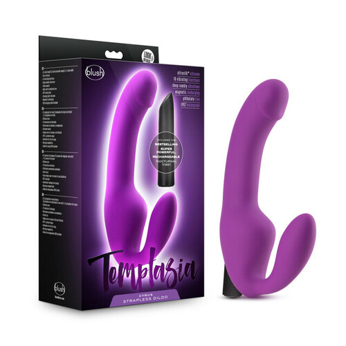 Cyrus Strapless Silicone Strap-On