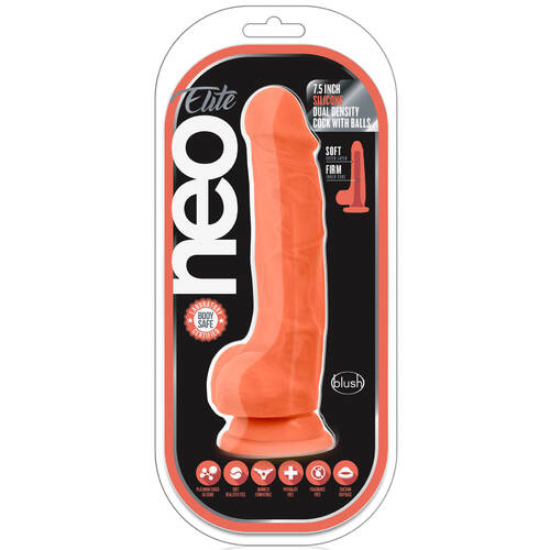 7.5" Dual Density Cock + Balls