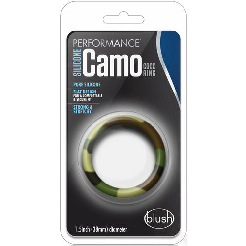 Silicone Camo Cock Ring