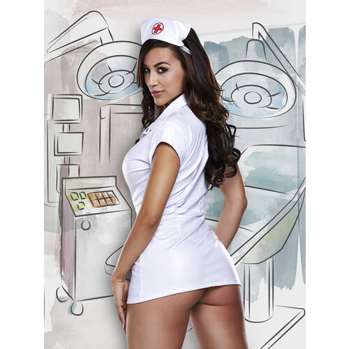 Naughty Nurse Costume Set OS