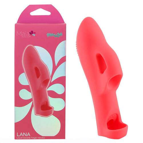Maia LANA - Red Red USB Rechargeable Finger Stimulator