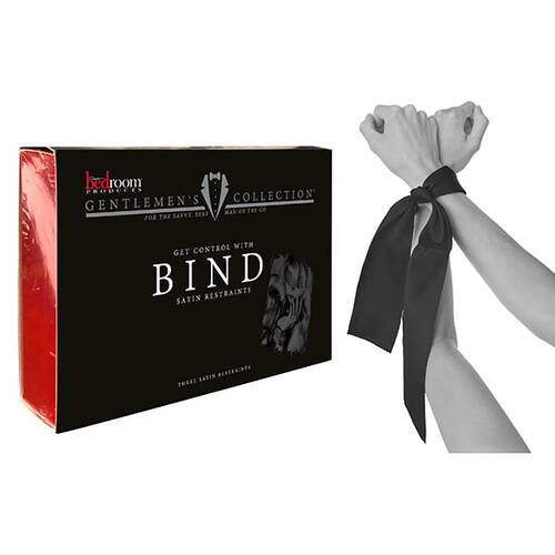 Black Satin Restraints