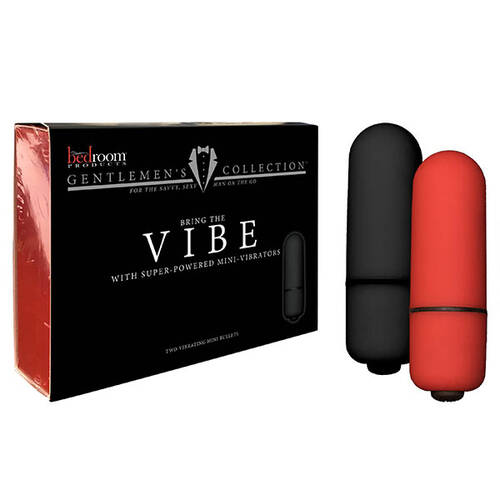 Vibe Black & Red Bullets x2