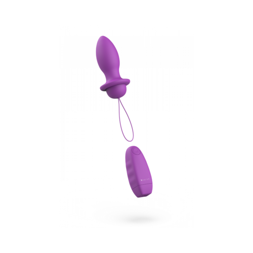 4" Bfilled Orchid Butt Plug