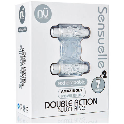 Double Vibrating Cock Ring