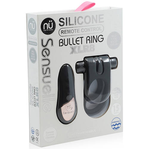 Silicone Ring Remote Control XLR8 Black