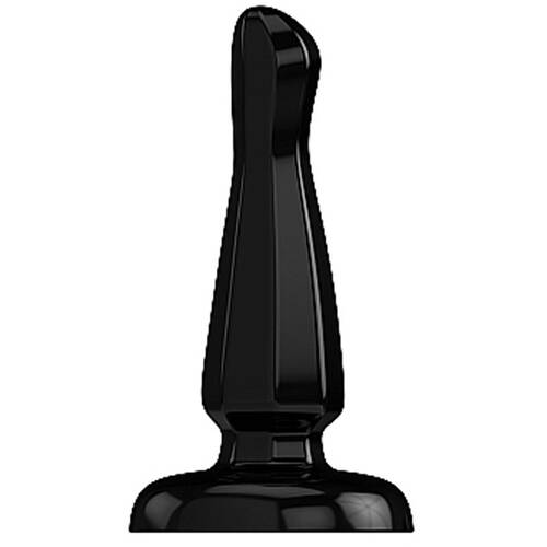 Bottom Line 4" Buttplug Rubber Black Model 3