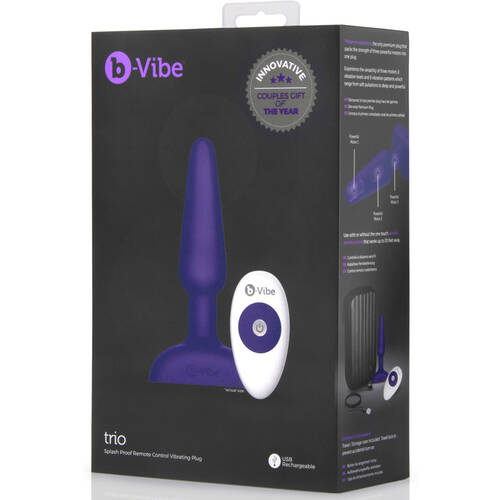 Trio Vibrating Butt Plig