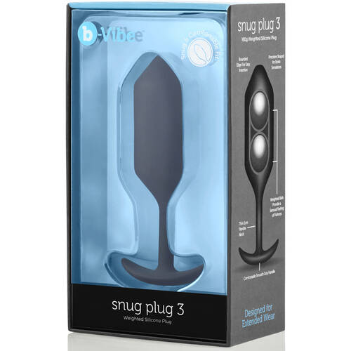 Snug Plug 3 Weighted Butt Plug