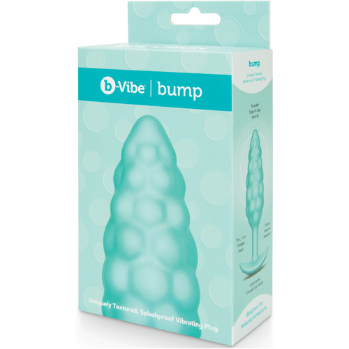 4" Bump Textured Vibrating Butt Plug