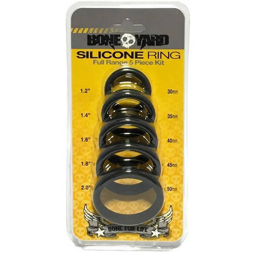 Silicone Cock Rings x5