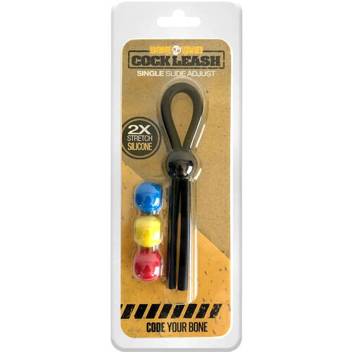 Cock Leash + Coloured Beads