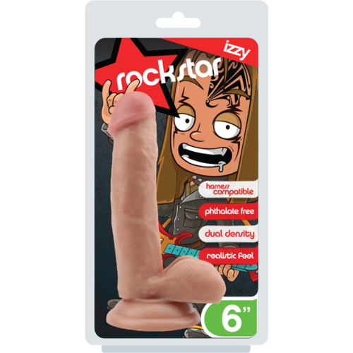 6" Izzy Rockstar Cock