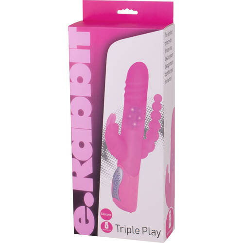 8.5" Triple Play E.Rabbit Vibrator