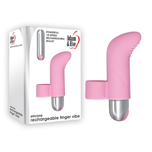 Silicone Rechargeable Finger Vibe  Usb Rechargeable Finger Stimulator