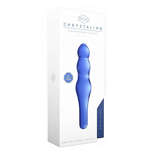 7" Lollypop Glass Dildo