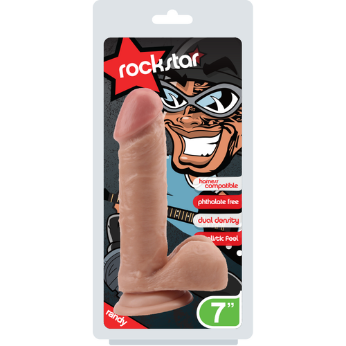 7" Randy Rock Star Cock