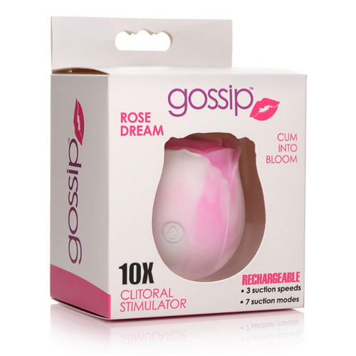 Gossip Cum Into Bloom Clitoral Vibrator Rose Dream
