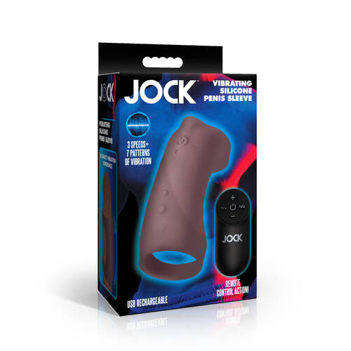 Vibrating Silicone Penis Sleeve