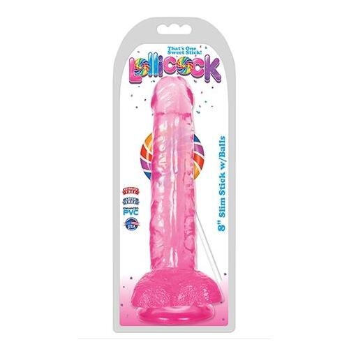 8" Slim Cock + Balls
