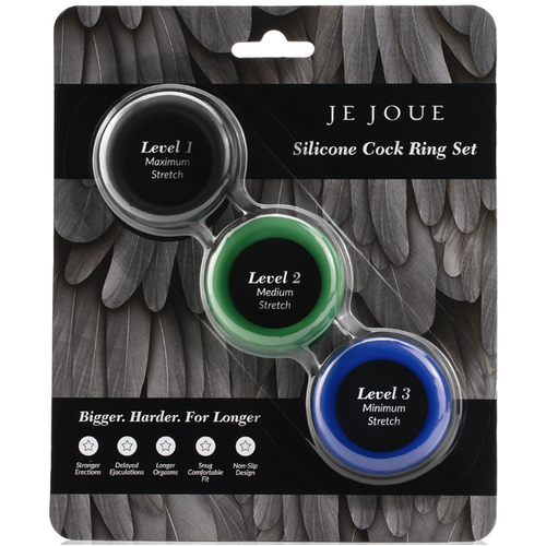 Silicone Cock Rings X3