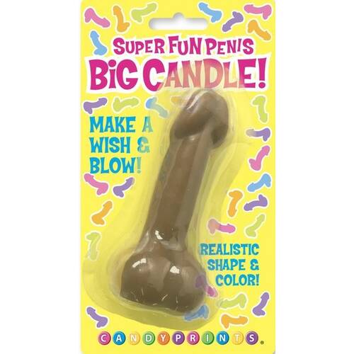 Super Fun Penis Candles (Brown)